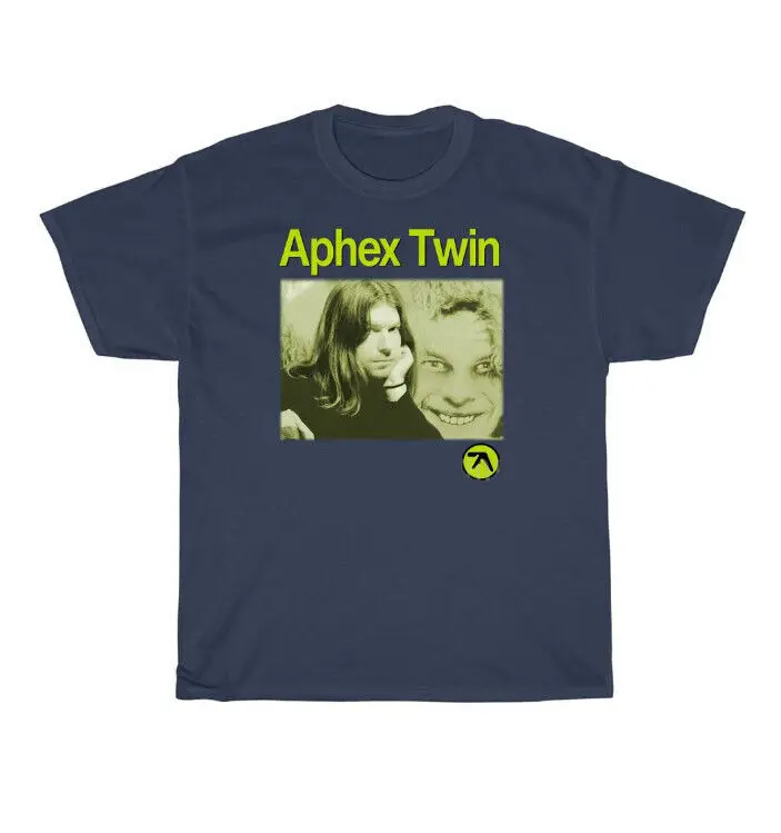 

Aphex Twin Retro Shirt, cotton black shirt, gift for fan, classic style TE7396