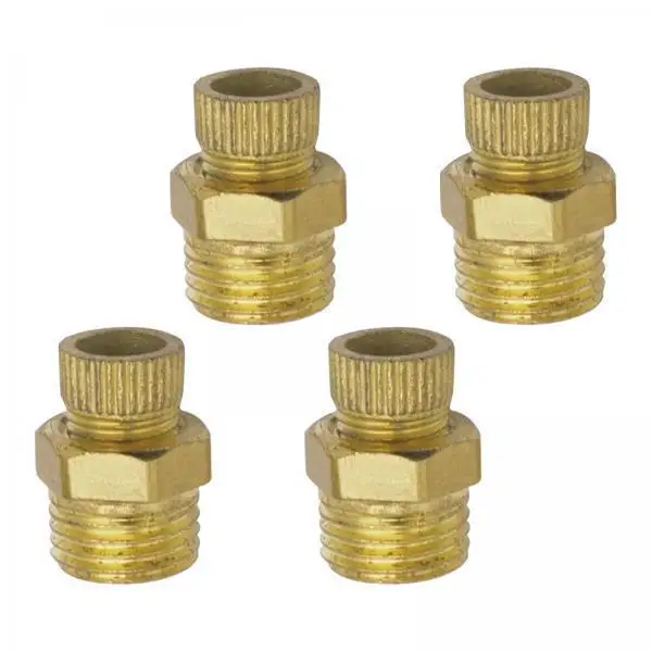 Air Compressor Tank Drain Valve Copper Plated Brass Replacement Practical Tool for Moisture Control and Maintenance