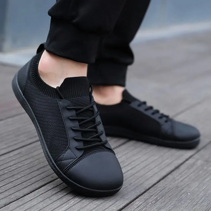 Wide Barefoot Wide Toe Shoes for Unisex Minimalist Outdoor Casual Fashion Walking Sneakers Zero Drop Breathable Comfortable Shoe