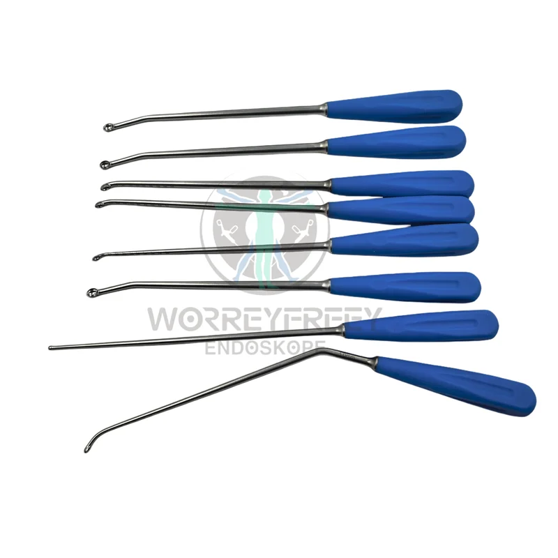 UBE Unilateral Biportal Endoscopic Surgery Spine Orthopedic Instruments Set Stainless Steel Biportal Curette