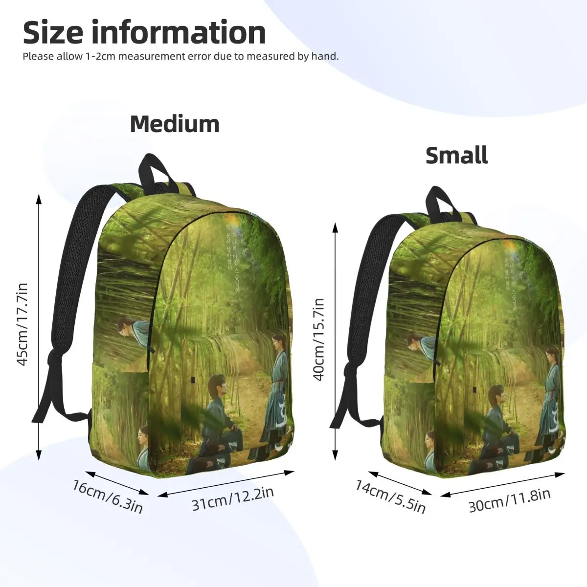 Kdrama Alchemy Of Souls Light And Shadow Backpack Daypack Large Capacity Kids BookBag School Bag Shoulder Bags for Boys Girls