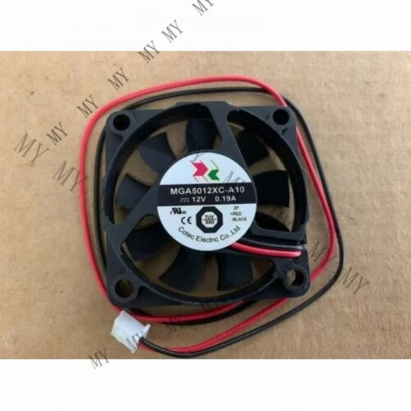

TT 1pcs New MGA5012XC-A10 12V 0.19A inverter fan 2pin # Hospital