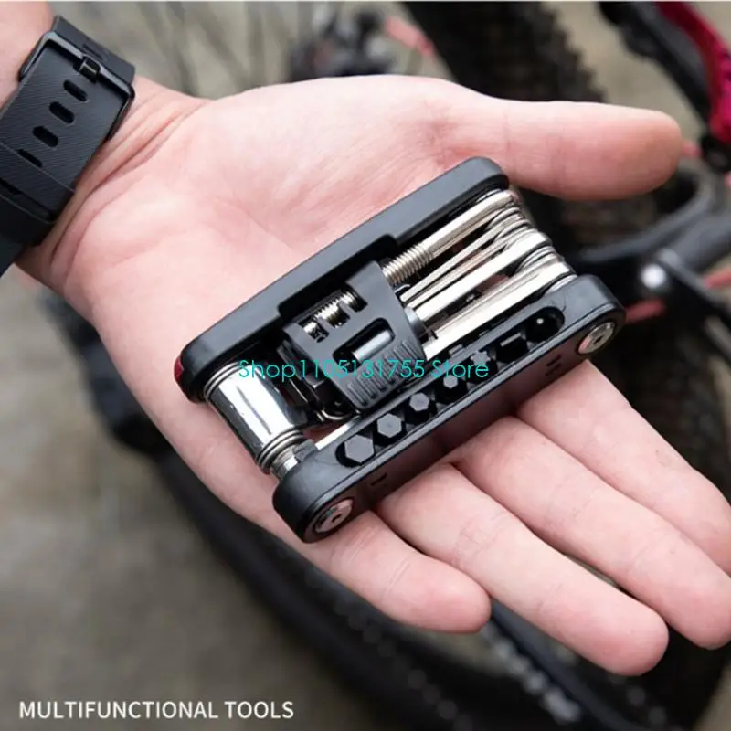 قاطع سلسلة الدراجة المدمجة، مقبض مريح، أداة إصلاح سلسلة سهلة