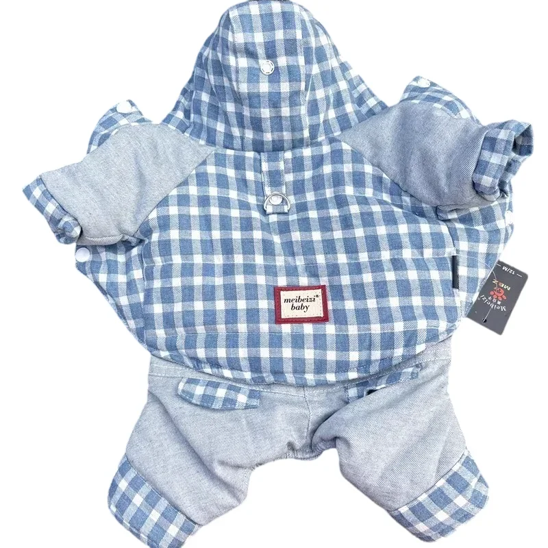 

Small Dog Jumpsuit Thick Warm Pet Clothes Pomeranian Poodle Bichon Frise Schnauzer Dog Clothing Costume Apparel Puppy Coat