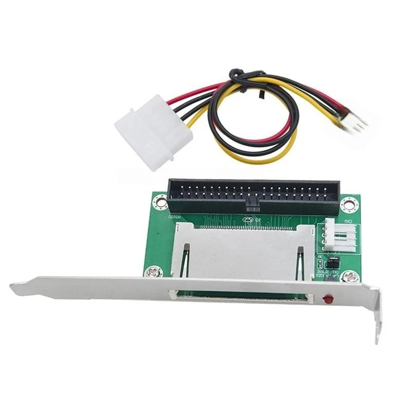 Classic-PCI Bracket Back Panel 40-Pin CF Compact Flash Card To 3.5