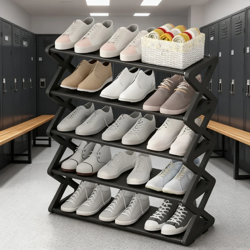 Nordic Shoe Rack - Dustproof & Easy Install! Layered Storage for Home & Dorm. Last Chance Christmas Sale!