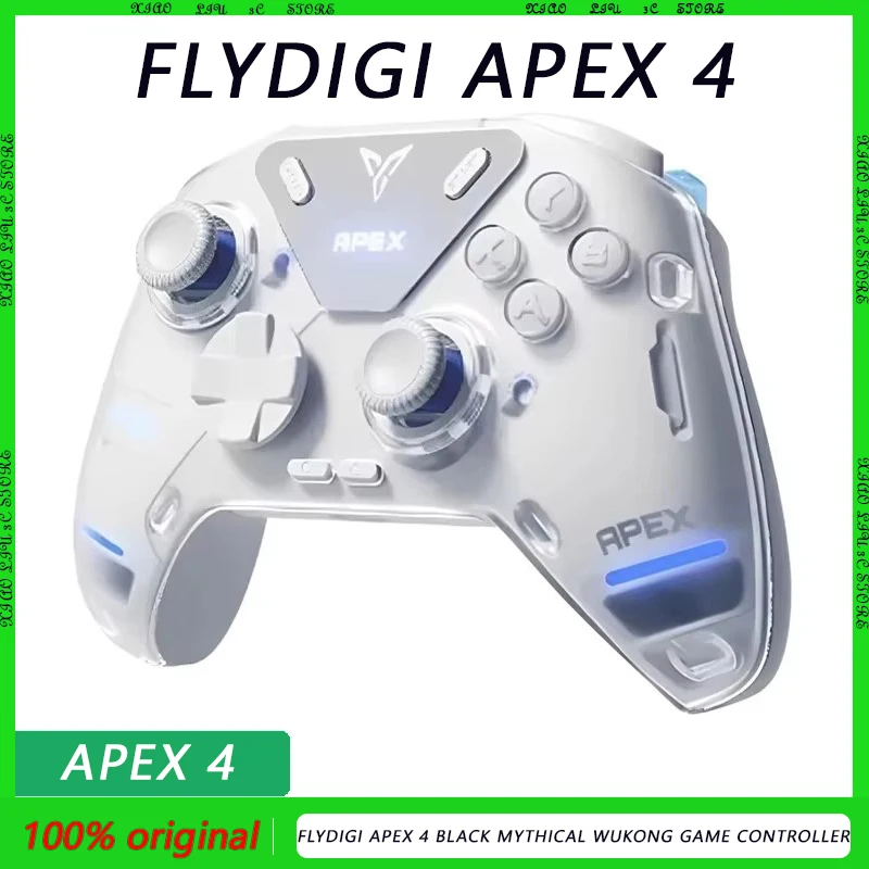 

Flydigi Apex 4 черный мифический игровой контроллер Wukong 2024 Новый геймпад беспроводной ПК Android Steam Ограниченная серия коллекция 2 кГц