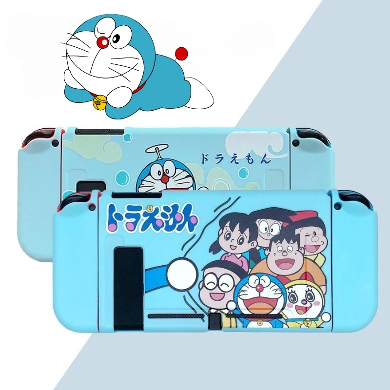 

Защитный чехол Doraemon для Nintendo Switch NS, защитный рукав от падения, портативная игровая консоль, мягкий чехол в стиле аниме, аксессуары