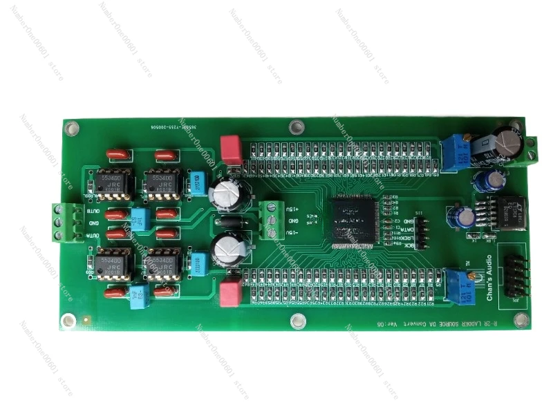Для HIFI R-2R лестница источник DA преобразователь 24BIT R2R DAC
