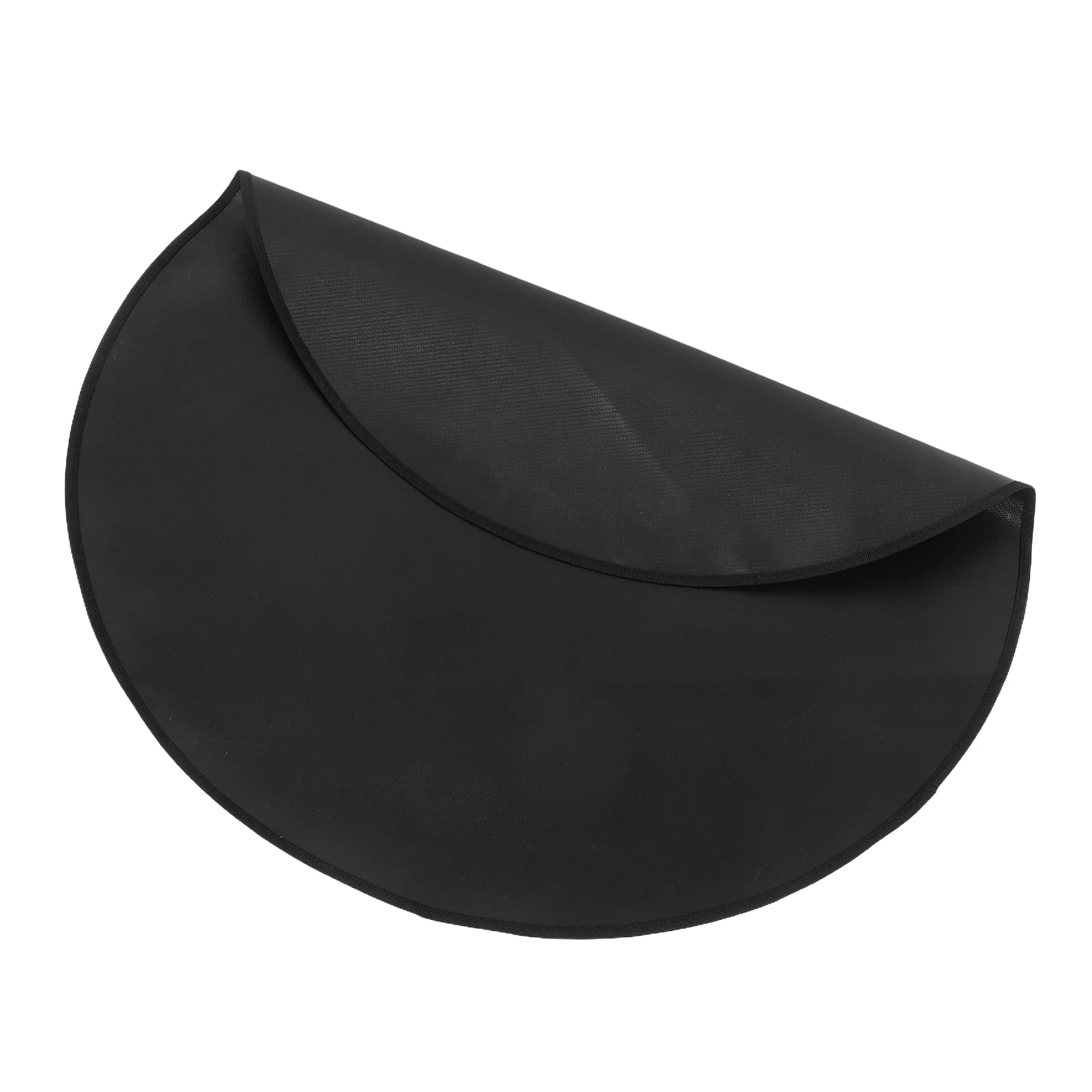 

30 Inch Round Fire Pit Mat Fireproof Fiberglass Heat Resistant Bbq Ground Protection Pad Outdoor Grill Pad Easy Clean Charcoal