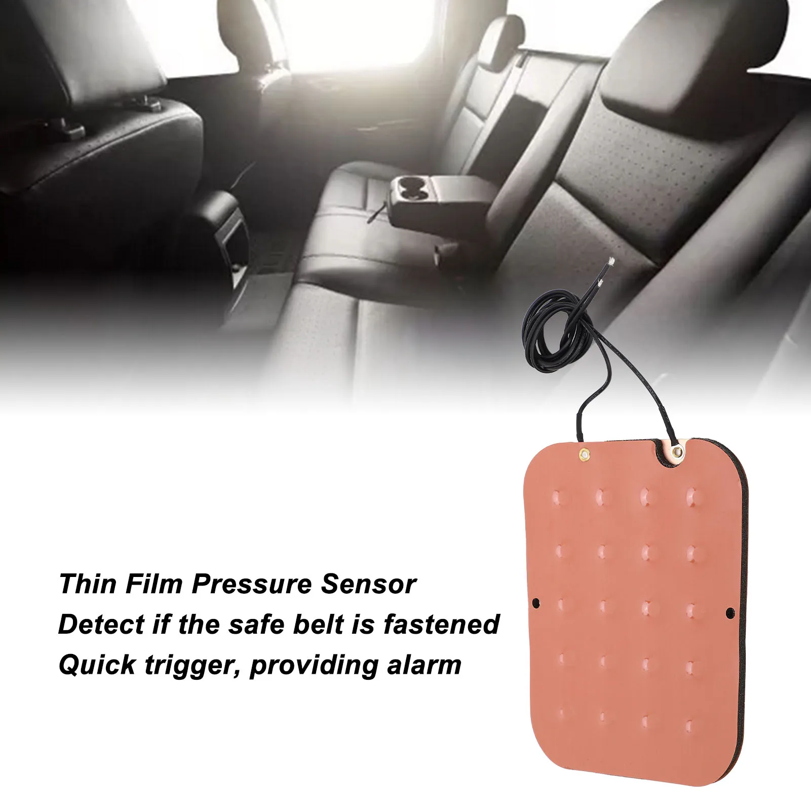 D9 Thin Film Seat Pressure Sensor High Accuracy Force Sensor Pad for Automobile Seat Safe Belt Alarm Detection 50V Seat Tools
