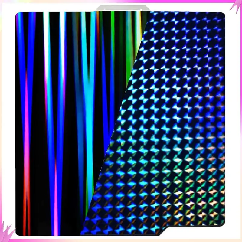 

Пластина для 3D-принтера B50C H1H для Bambu-Lab X1C/X1/X1E/P1P/P1S/A1, 257x257 мм, стальная, с легкой пружинной стальной пластиной Phantom