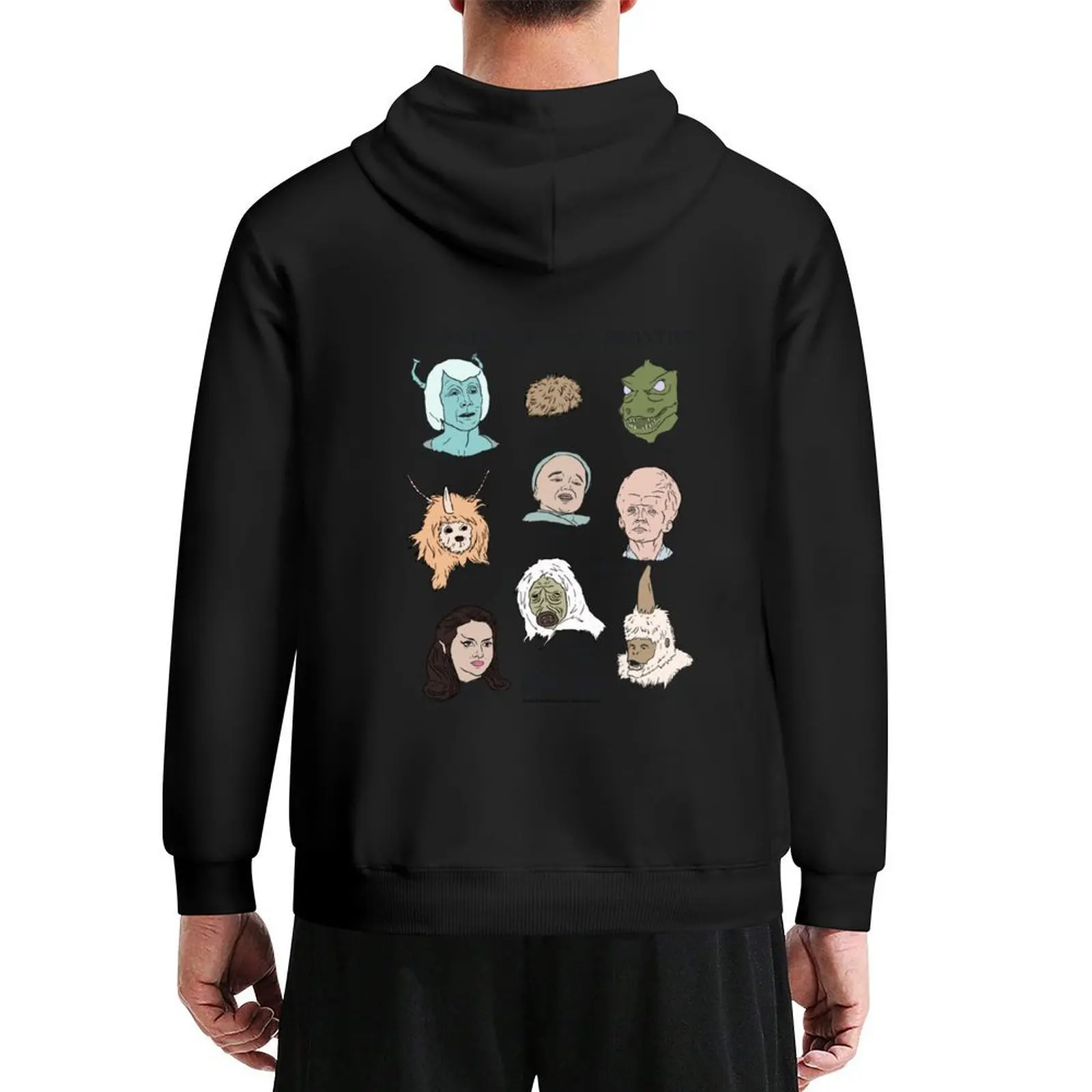 

Star Trek: The Original Series Aliens Of The Final Frontier Art Hoodie men's clothing hoodie streetwear