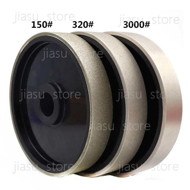 

150Mm 6 Inch Electroplated Diamond Parallel Grinding Wheel Car Paint Wood Metal Grinder Polishing Wheel