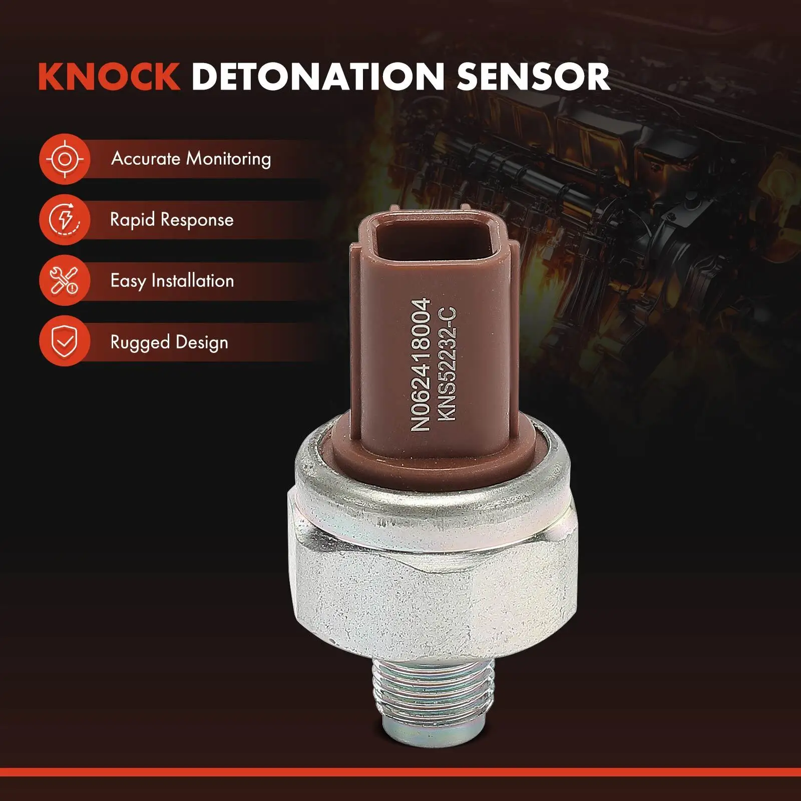 30530-PHK-004 Sensore detonazione detonazione detonazione per motore Honda CR-V 1999 2000 2001 2.0L