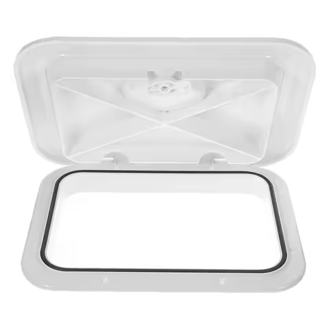 Boat Hatch Cover ABS Rubber Deck Access Lids Storage Accessories Replacement For Boat Kayak Truck Marine