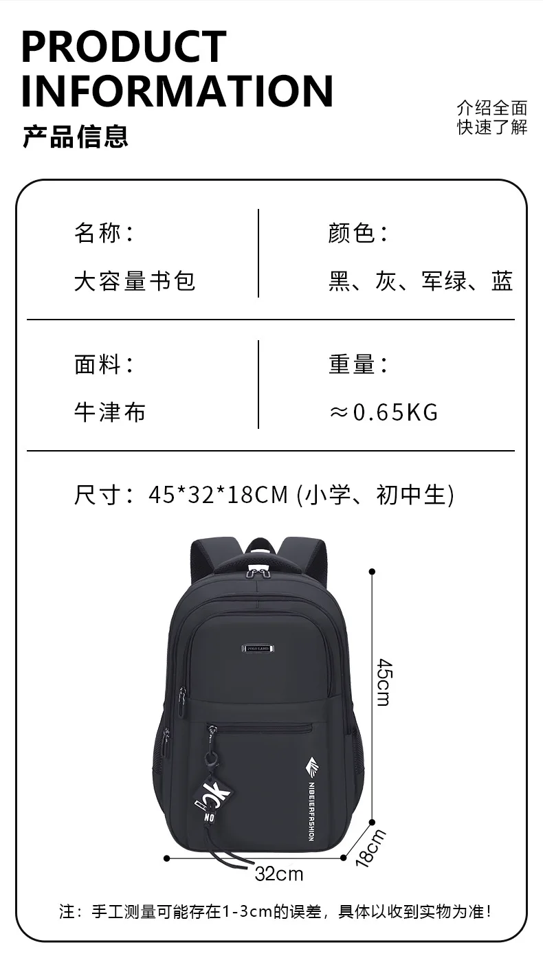 Back to School Laptop Backpack for Men,Business Casual Travel Bag with Ergonomic Comfort for Middle School & College