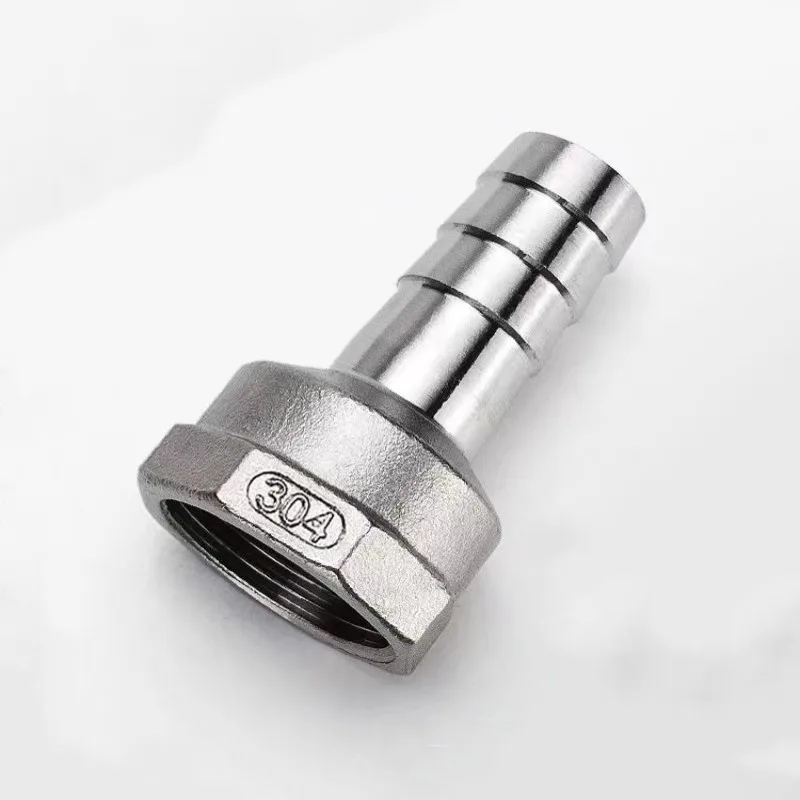 

1/8" 1/4" 3/4" 1/2" 3/4" 1" -2" BSP Female 6 8 10 12 15 16-50mm Hose Barb Pipe Fitting Connector Coupler 304 Stainless Steel