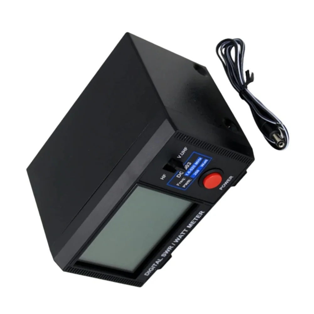 Digital For SWR Meter DG-503 for Ham Radio Use Frequency Range Covers Shortwave VHF and UHF Bands SO-239 Connector Standard
