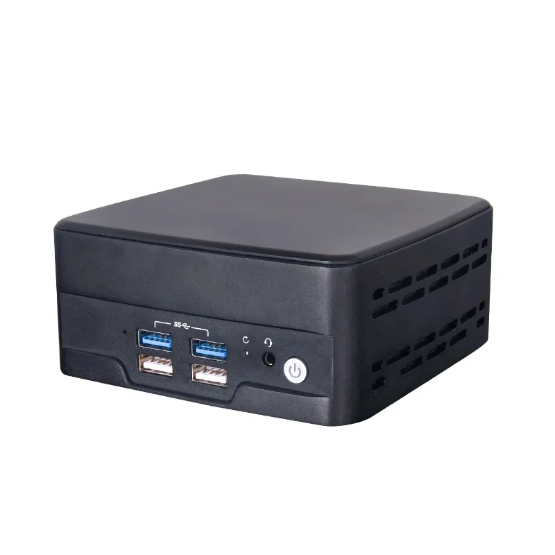 Mini PC i5 -1135G7 I7-1165G7 NUC Mini PC with 4 Display Ports 2*HDMI 2*TYPE-C&Smart Cooling Fan for Mini PC Industrial