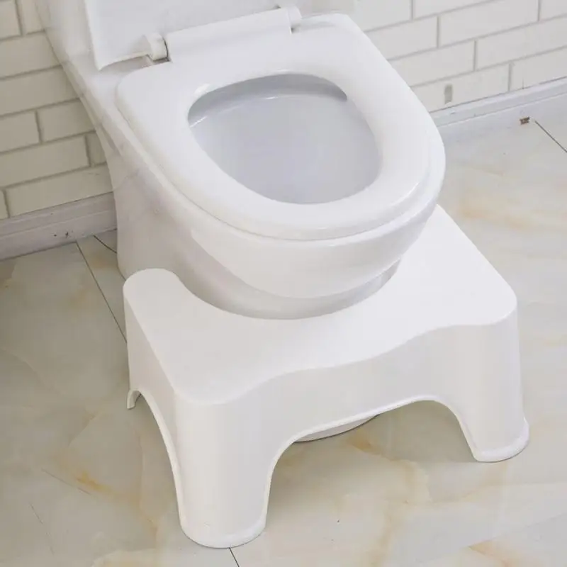 Anti-Slip Toilet Stool Toilet Step Stool Convenient Easy To Squat For Adult And Kids Portable Squat Stool Bathroom Furniture