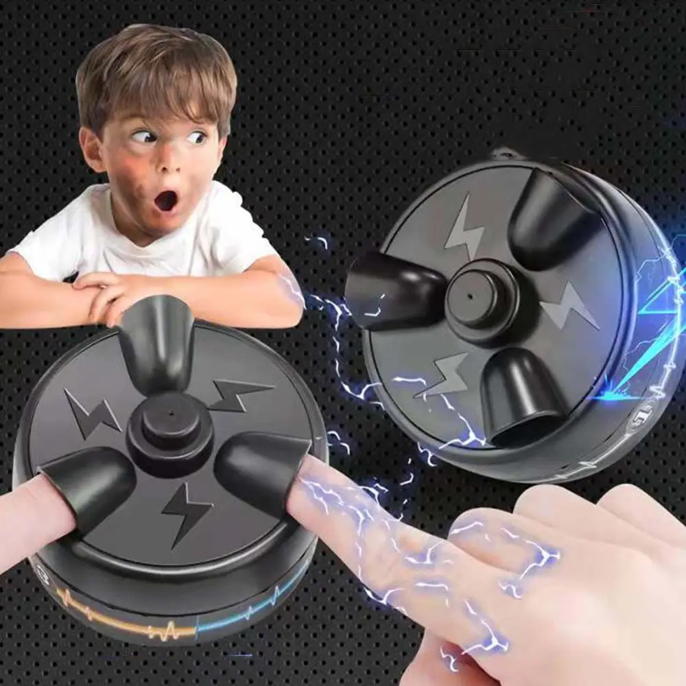 Tricky  Lie Detector Punishment Props Finger Game Machine Electric Shocking Roulette Finger  Electric Shock Finger Game