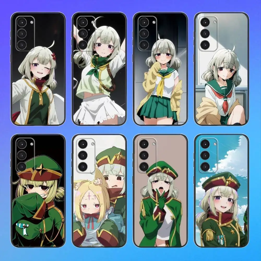 

A-Araga Anime Kiwi Phone Case For Samsung A73,A72,A71,A70,A53,A52,A51 Black Soft Case