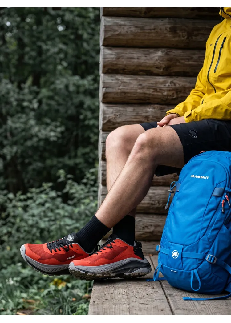 RAN Wanderschuhe Herren Trekking-Sneaker Rutschfeste Freizeitschuhe Knöchelhohe Damen Outdoor-Sportschuhe Dämpfung Leichtgewicht Taktische Stiefel – Detail 4