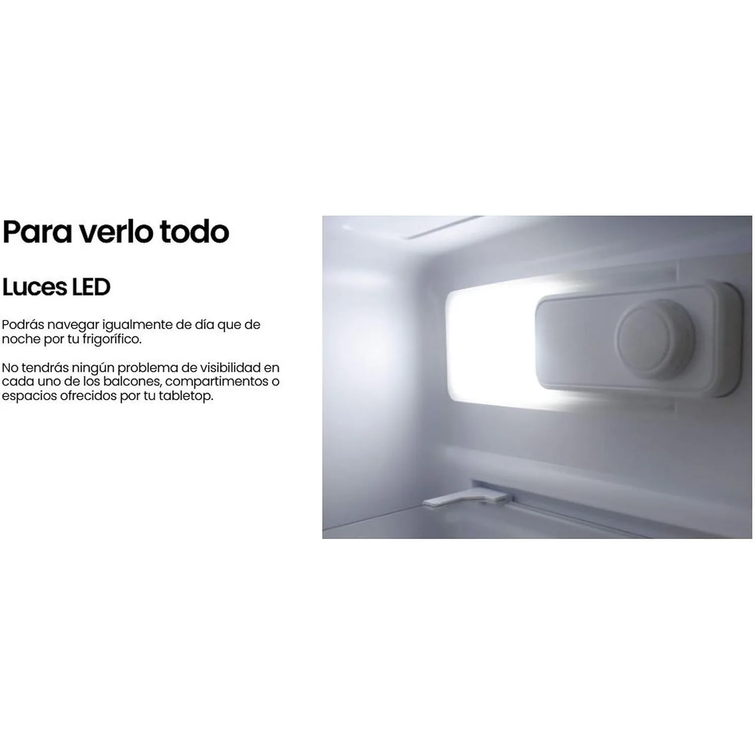 فريجوريفيكو غير بويرتا |   لون بلانكو |   ألتو 85 سم |   سعة 92 لتر |   درجة الحرارة قابلة للتنظيم |   لوز LED