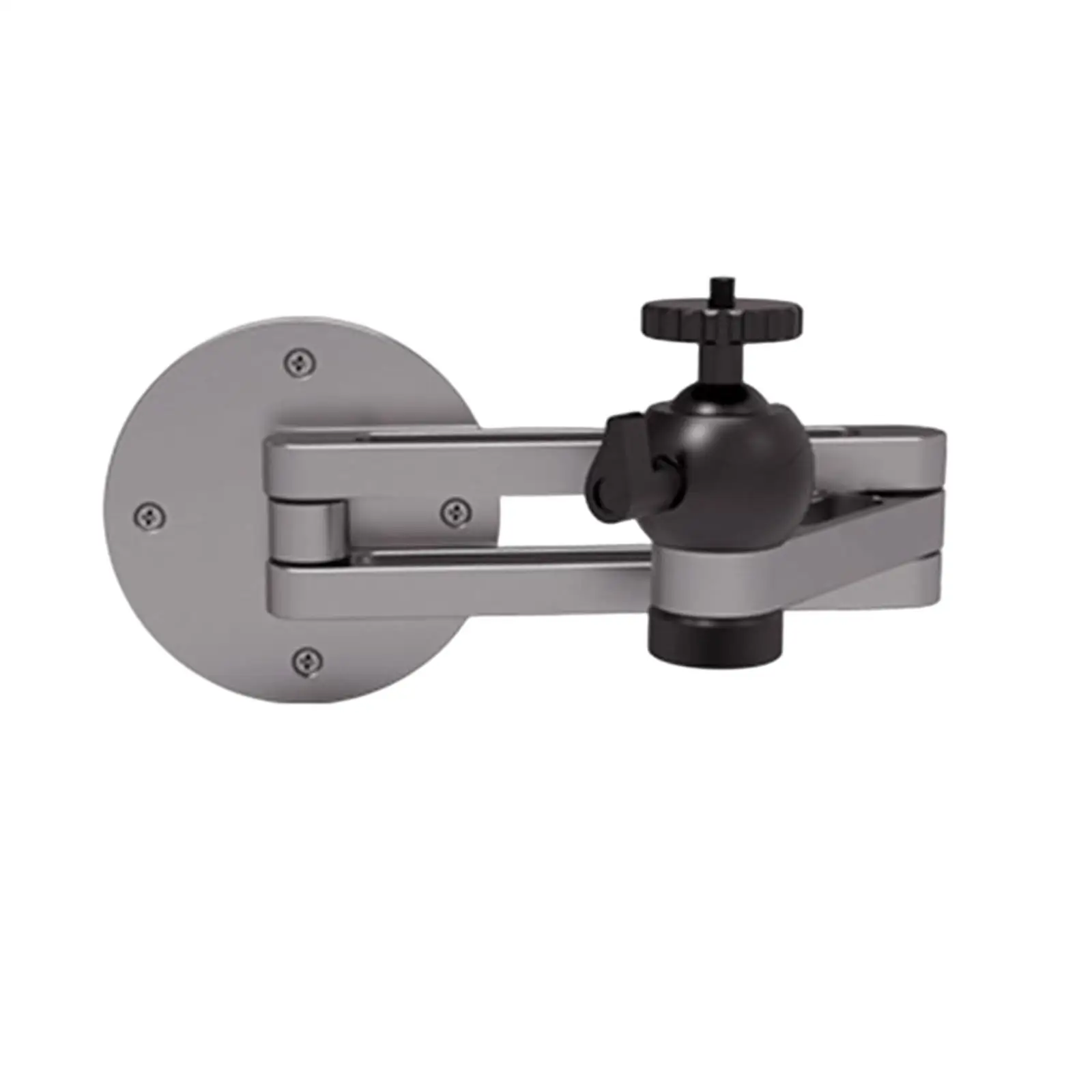 Universal Projector Bracket 360°Swivel Adjustable Rack Aluminum Alloy Projector Stand Wall Mount Shelf Wall Support for Home