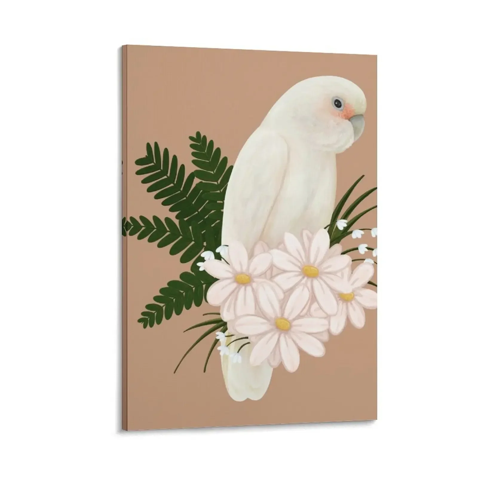 

Goffin's Cockatoo Canvas Painting Picture on the wall modern home decoration Decoration bedroom