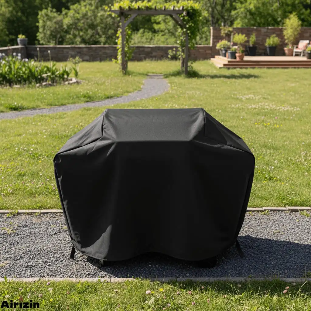 Grill Cover for Recteq Flagship XL 1400 RT‑1400 Pellet Grill, Heavy‑Duty Waterproof Outdoor Smoker Cover, UV‑Resistant Windproof