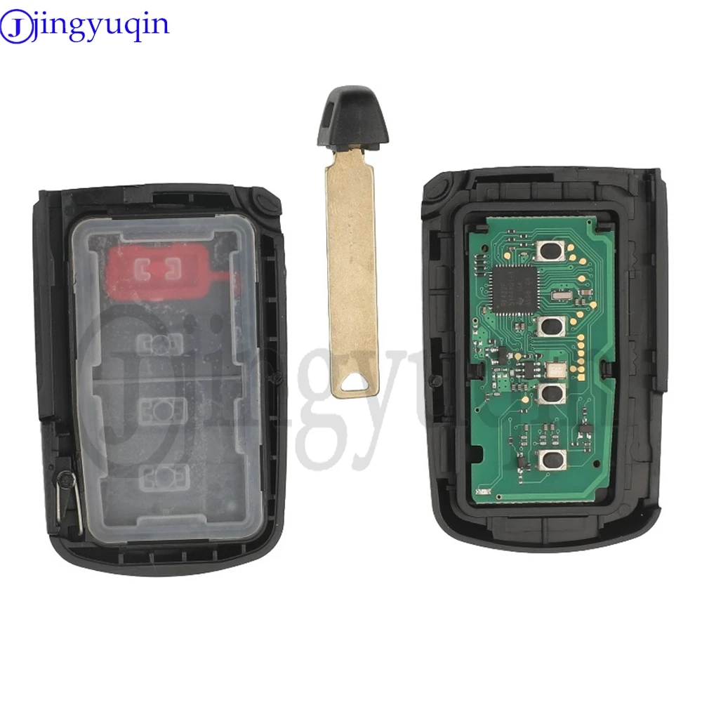

Умный брелок-ключ Jingyuqin Keyless Go BA4EQ P1: 88 ID8A 433 МГц 0101 89904-33460 для Toyota Altis Aurion Corolla Camry Avalon 2011+