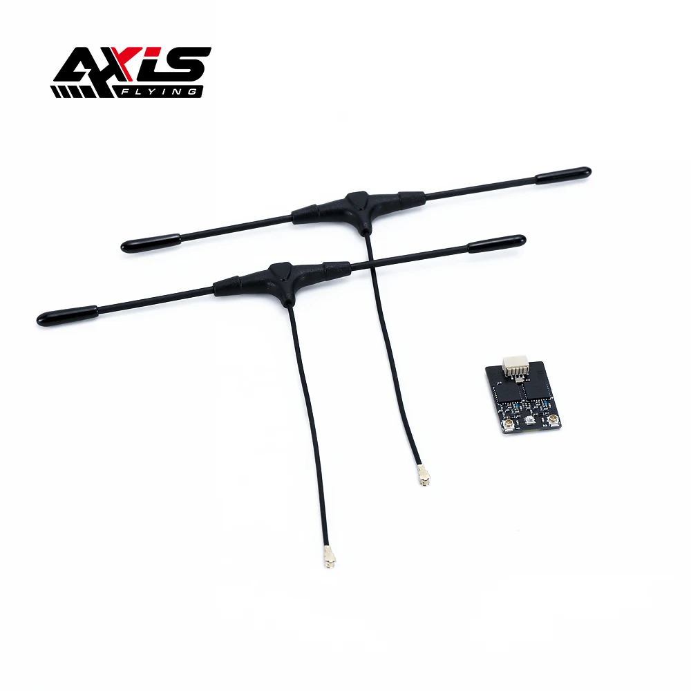 Axisflying ES900 DUAL RX ELRS Diversity Receiver 915 МГц/868 МГц Встроенный TCXO для радиоуправляемого самолета FPV Дроны дальнего действия DIY