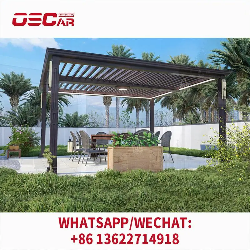 

Eco Recliner Aluminum Ingranaggi for Garden Patio Balcony pergola