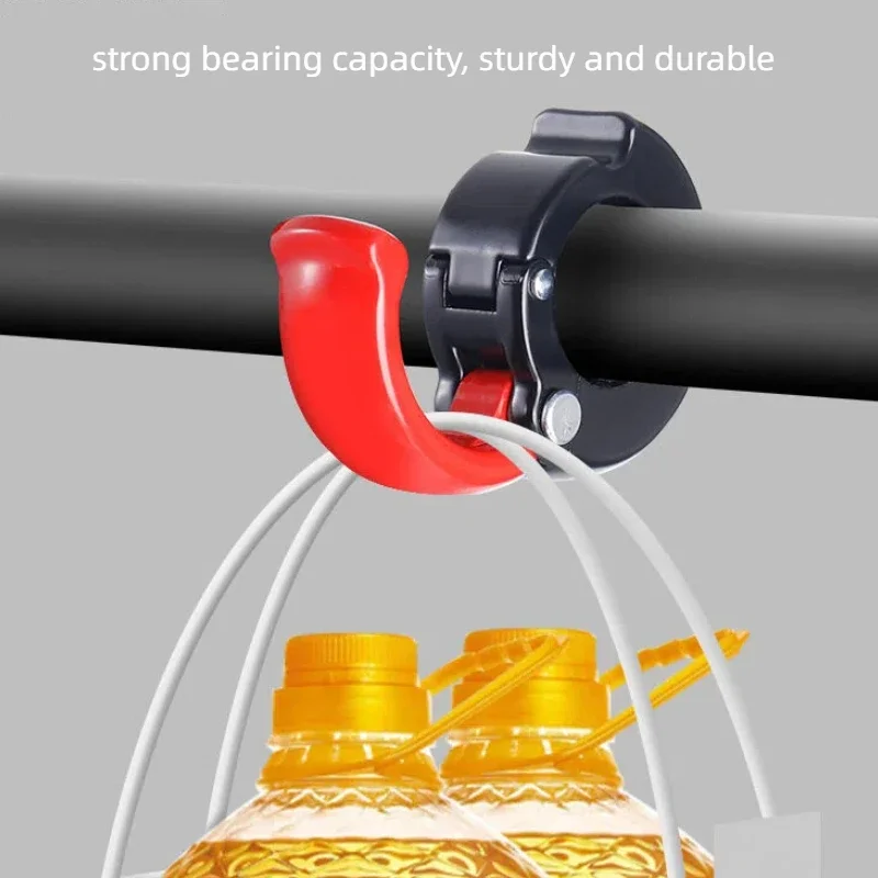 No-Drill Bicycle Handlebar Hook Multi-function Road Bikes Hanging Bag Hook Motorcycle Hanger Hook Helmet Hooks for Electric Bike view 3