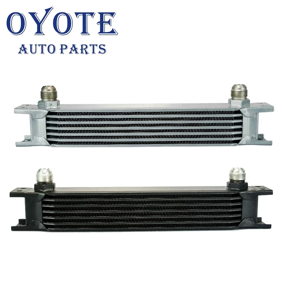 OYOTE Universal 7 rows AN-10 Engine Transmission Aluminum Oil Cooler British type