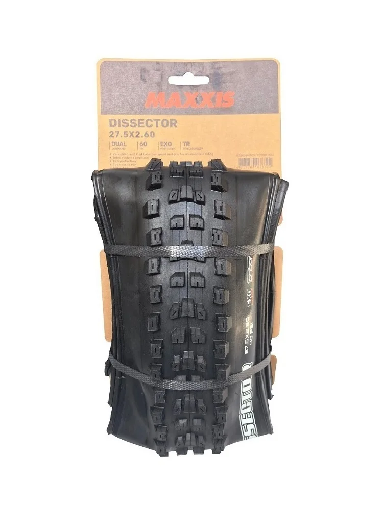 AliExpress MAXXIS DISSECTOR 27.5X2.4//29X2.4 29X2.6double-layer thickened 3C folding stab-resistant MAXXGRIP vacuum speed drop tire