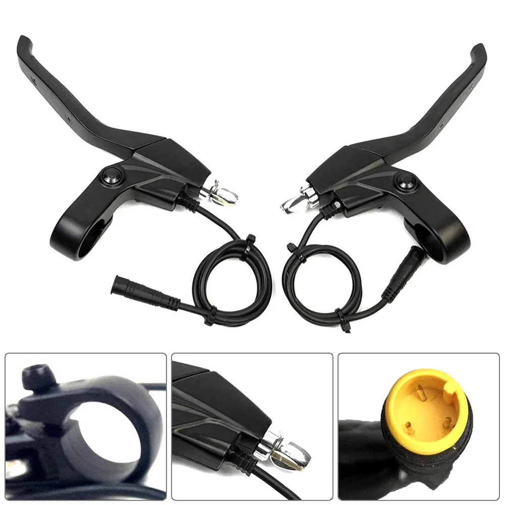 Cut-off Brake Lever Brake Lever For Mi D Drive Motor For Bafang BBS01/BBS02 1 Pair 3-pin Cycling Part Electric Bike Brake Lever