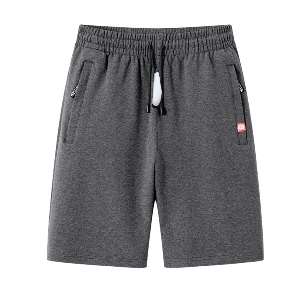 

Summer Extended Zipper Men Running Shorts Fitness Gym Open Crotch Short Pants Joggers