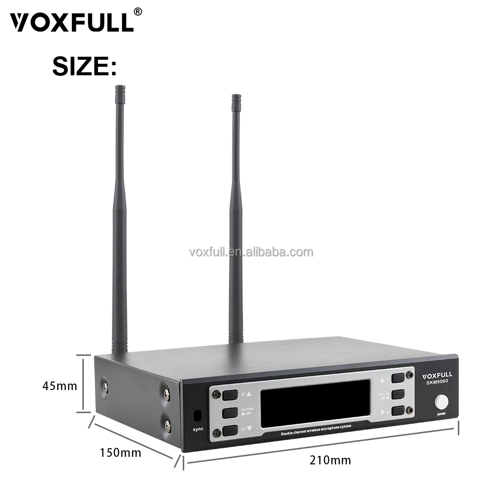 SKM9000E Voxfull 공장 무선 마이크 전문가용 마이크 (젠하이저용)
