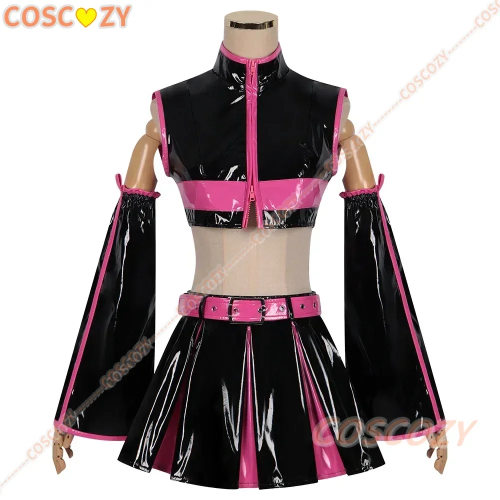 Anime 2.5 Dimensional Seduction Miriella Cosplay Costume Wig Skirt Uniform Wings Stocking Mikari Tachibana Halloween Party Dress