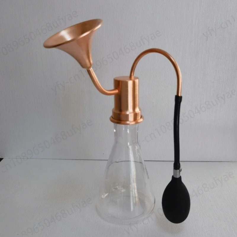 

Glass Fragrance Bottle Spa Spa Funnel Device Brass Instrument Liquor Essential Oil PerfumeCoffee