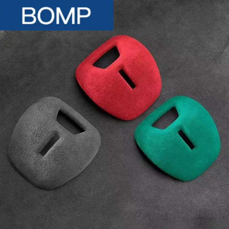 يصلح ل BYD Tang EV DMI DMP 2021 2022 2023 2024 تصفيف السيارة الجلد المدبوغ والعتاد التحول الياقات فرملة اليد غطاء تعديل السيارات