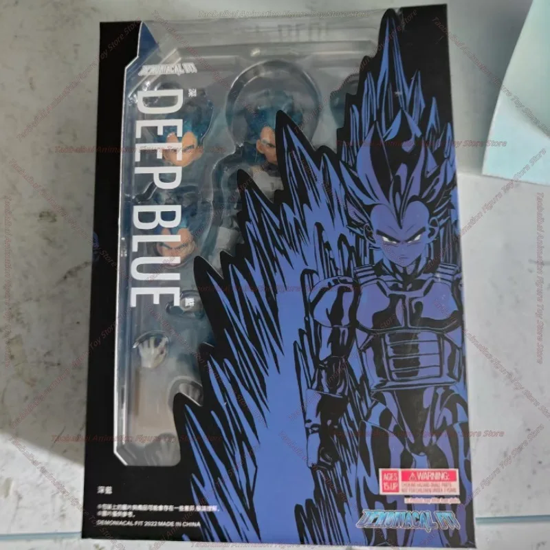 【شحن على مدار 24 ساعة】Demoniacal Fit Dragon Ball SHF [قتال الروح اللامعة] Wukong [أزرق عميق] Vegeta 1/12 Action Doll Anime