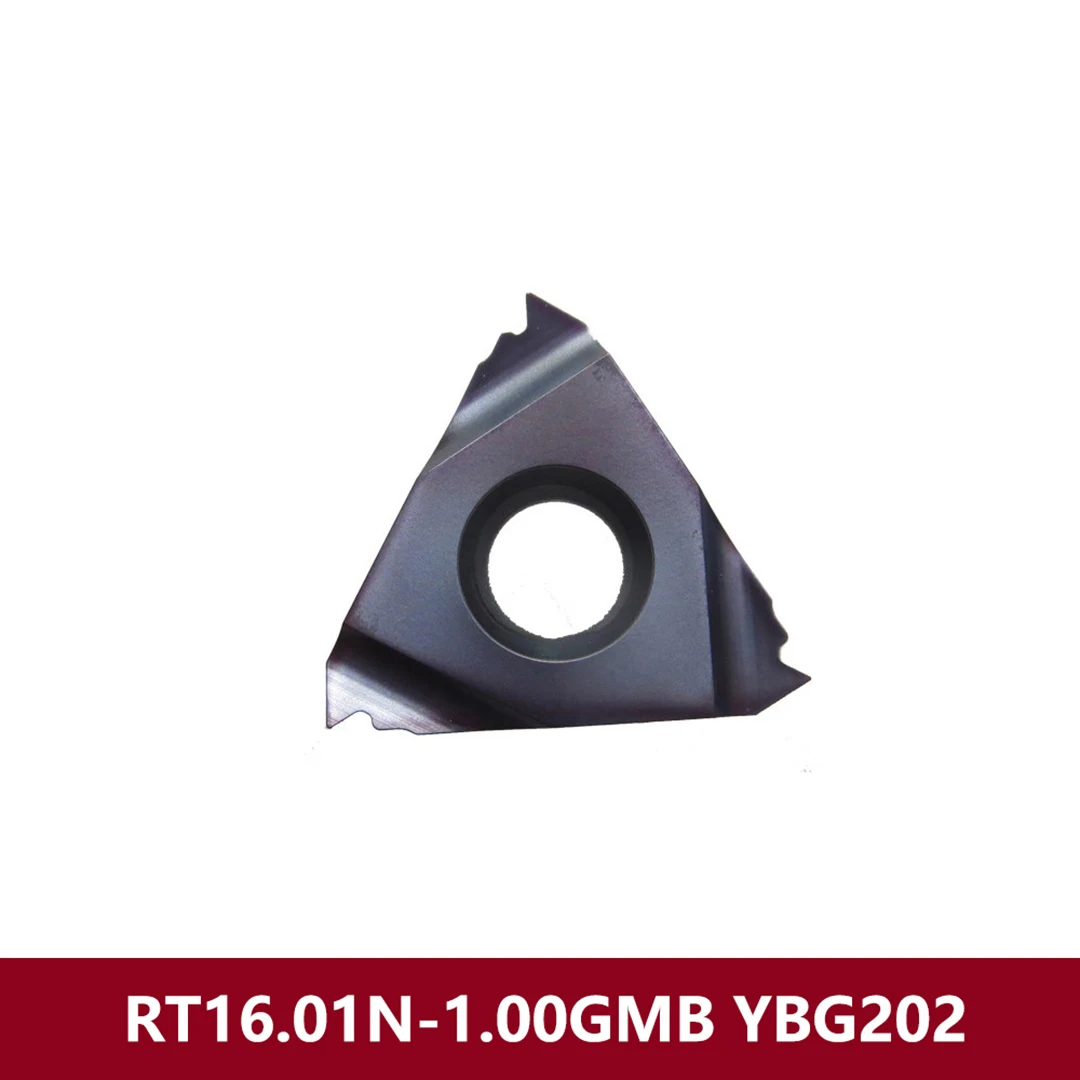 الأصلي RT16.01N-1.00GMB RT16.01W RT16.01N 1.00GMB 1.25GMB 1.50GMB 2.50GMB 3.00 GMB YBG205 YBG202 خيوط كربيد إدراج CNC