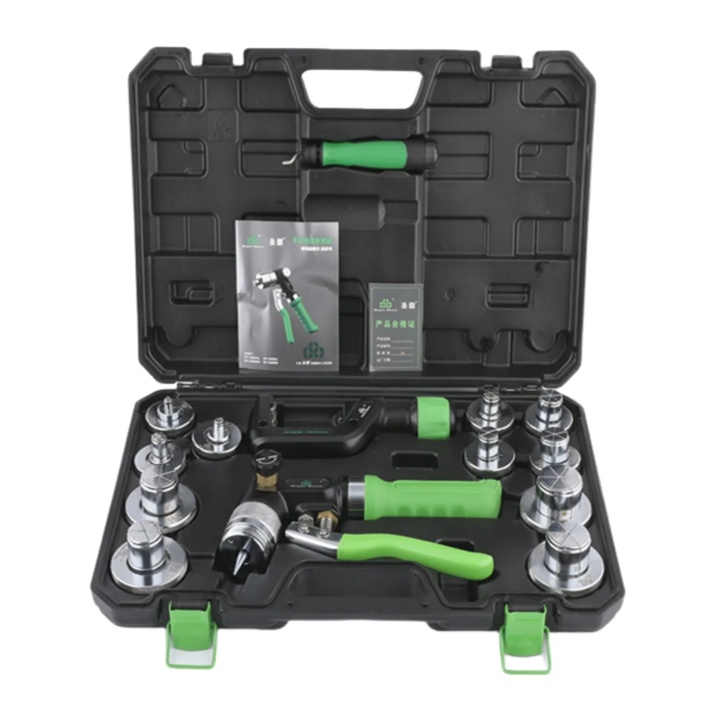 ST-300AL Kit completo di attrezzi per espansione tubi in rame/alluminio con taglierina e trimmer per installazione aria condizionata 1/8"-1"
