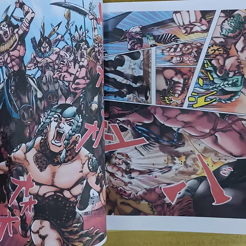 Steel Ball Run Vol.1-3 Manga Book JOJO's Bizarre Adventure Part7 Japanese Youth Comic Books English Comic Books - Image 2