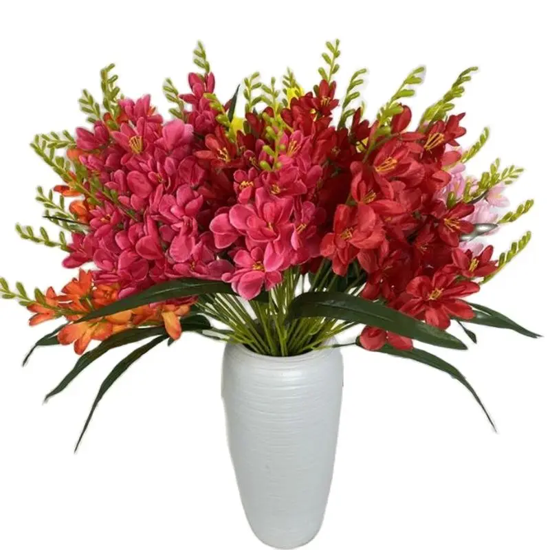 One Faux Common Freesias (9 Stems/Bunch) 20