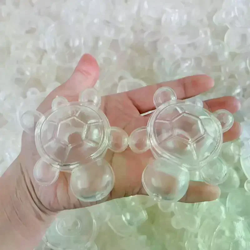 1PC DIY Turtle Empty Ball Skin Handmade Ball Decompression Slow Rebound Toy Sphere Jewelry TRP Casting Molds Tools
